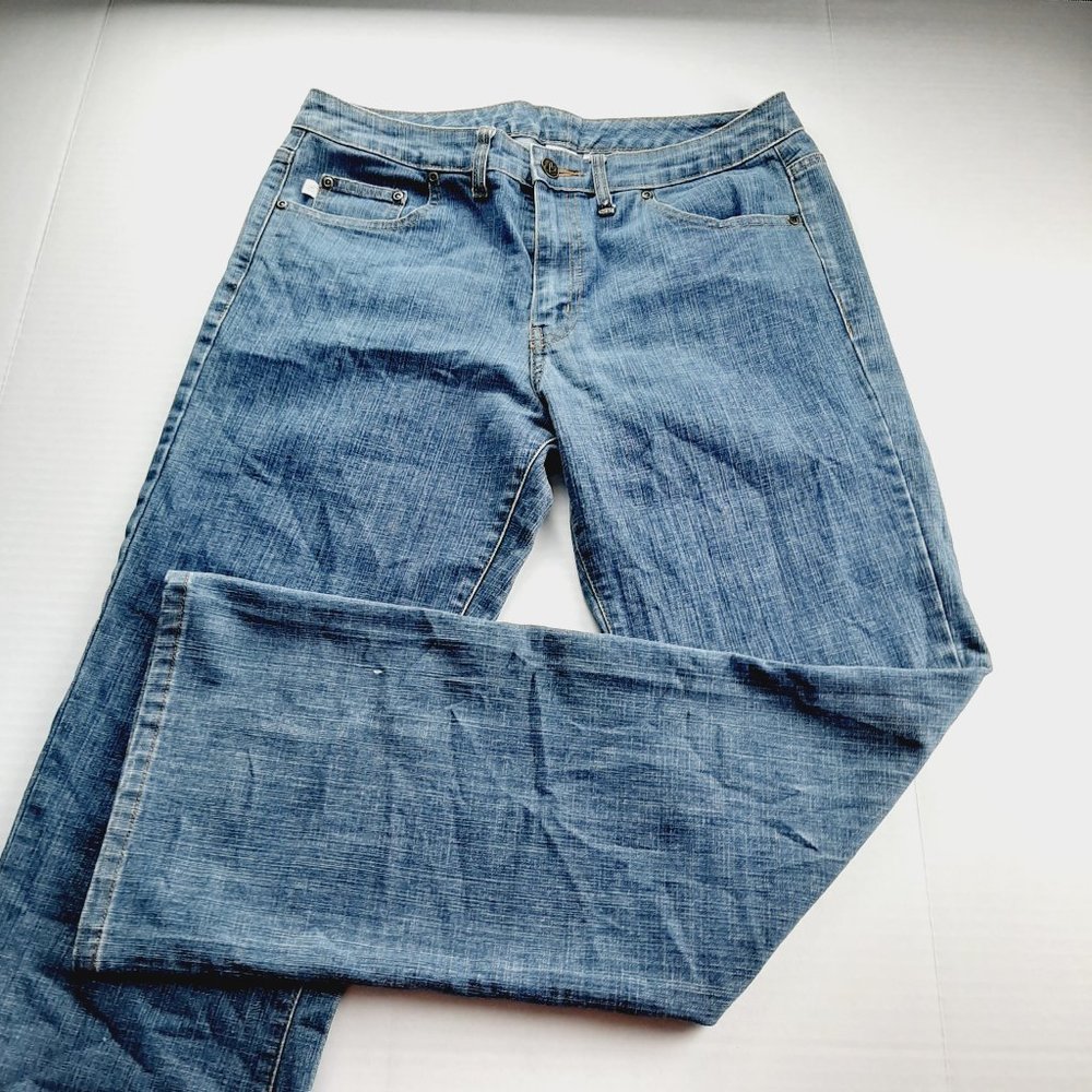 Bobbie Brooks Womens Bootcut Jeans Size 10 Medium Wash Mid Rise Sequins